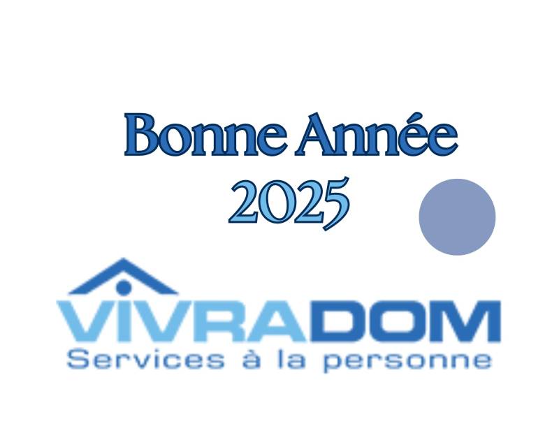 VIVRADOM vous souhaite une excellente année 2025 !